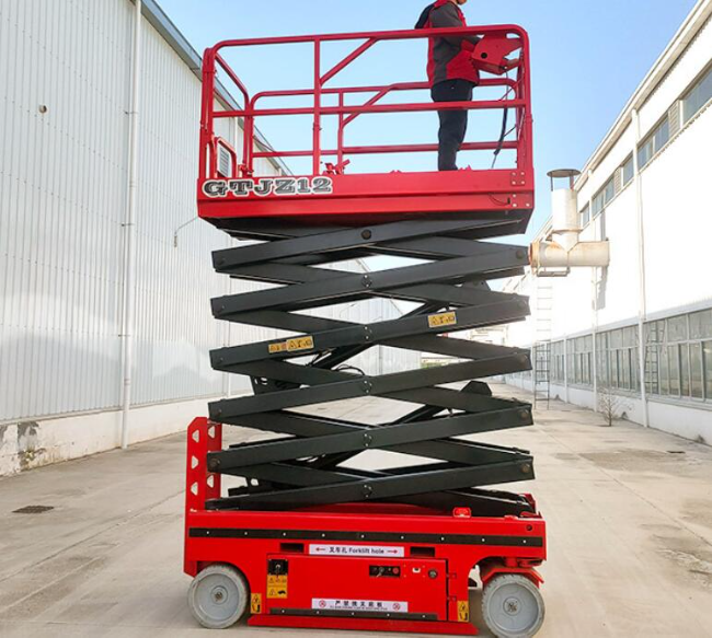 波莲镇自行走移动式升降机