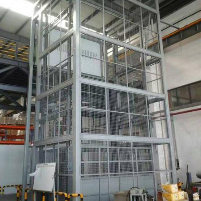 波莲镇导轨式升降平台货梯